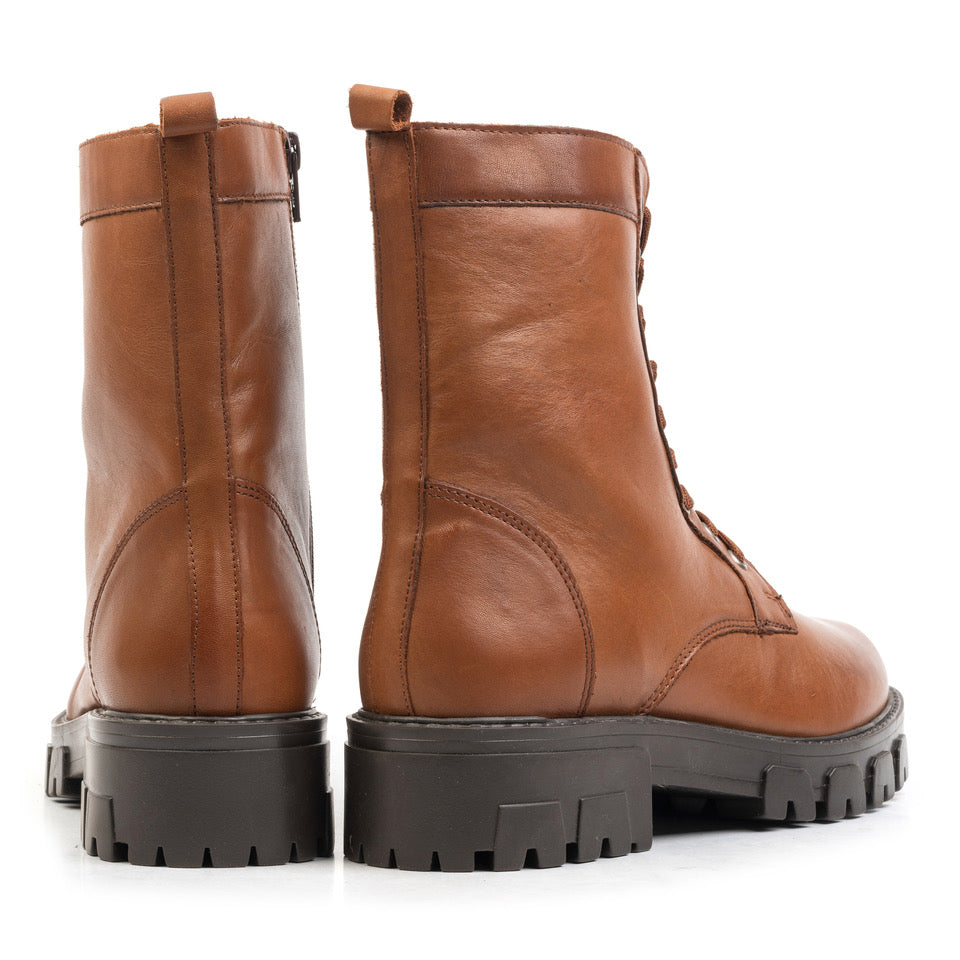 Cafe Moda aria veterboots dames cognac leer