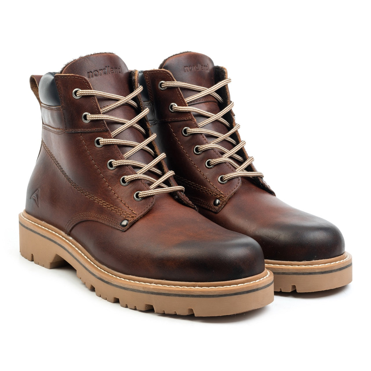 Nordland new thunder veterboots heren chesnut waxed leer