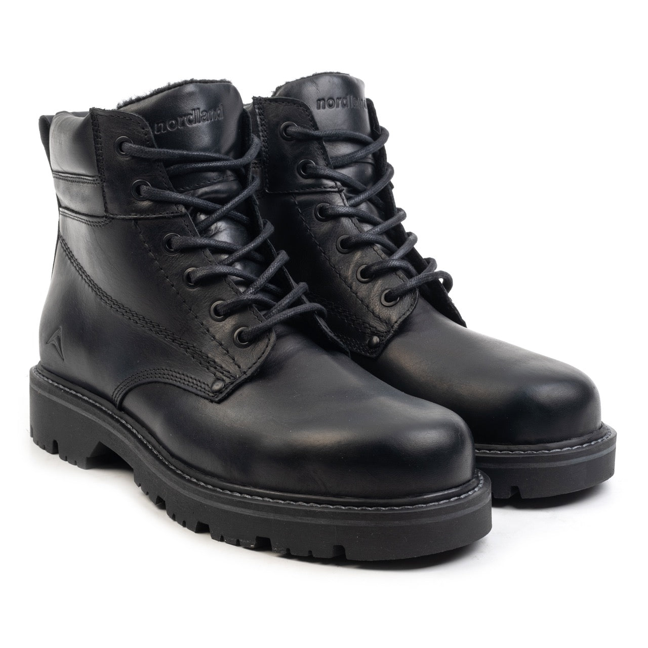 Nordland new thunder veterboots heren zwart waxed leer