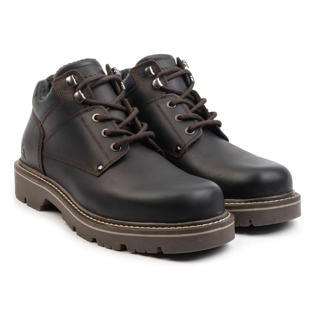 Nordland new thunder ankle boots heren donkerbruin waxed leer