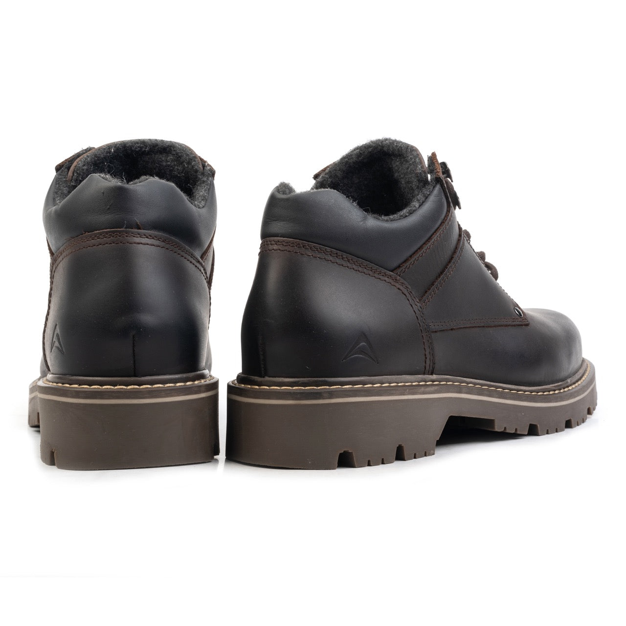 Nordland new thunder ankle boots heren donkerbruin waxed leer