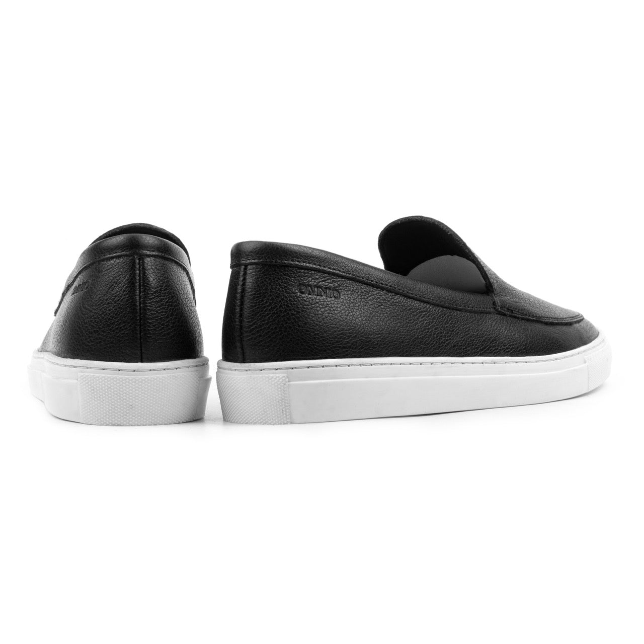 Omnio velo echo loafers heren zwart leer