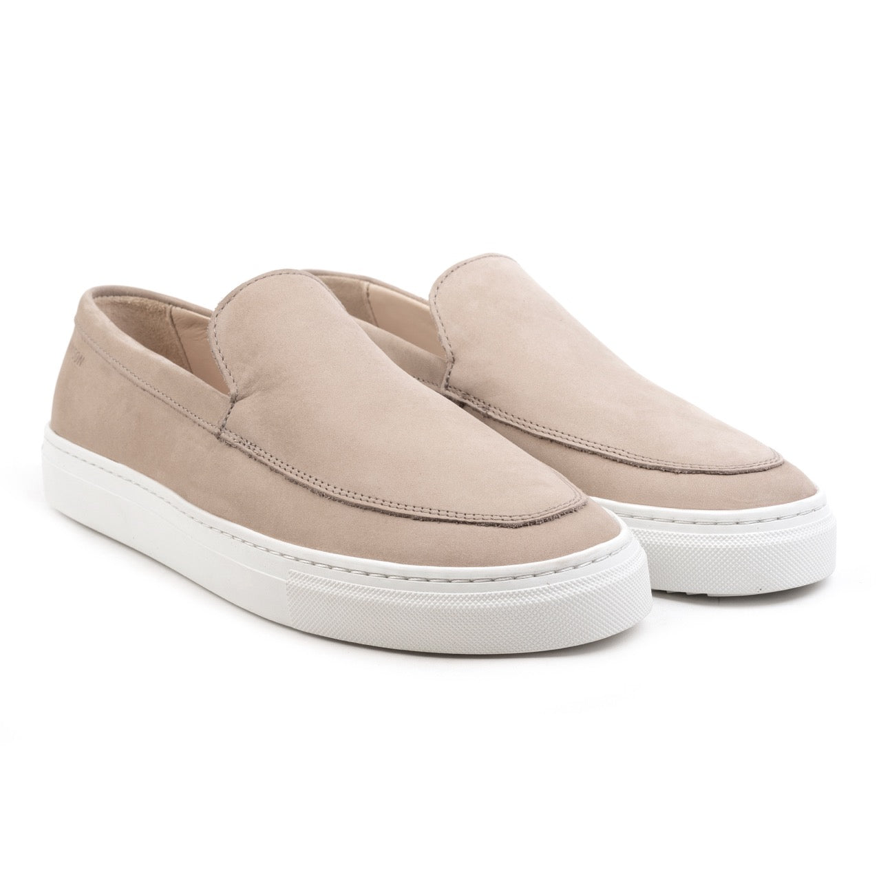 Hinson malton plain loafers heren sand nubuck