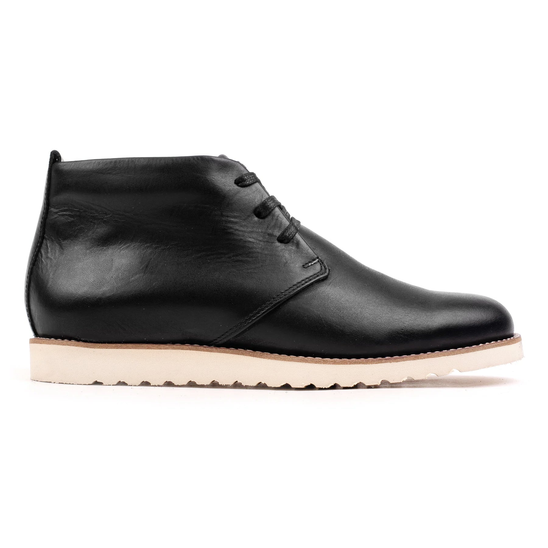 Nordland raval chucka boots heren zwart leer