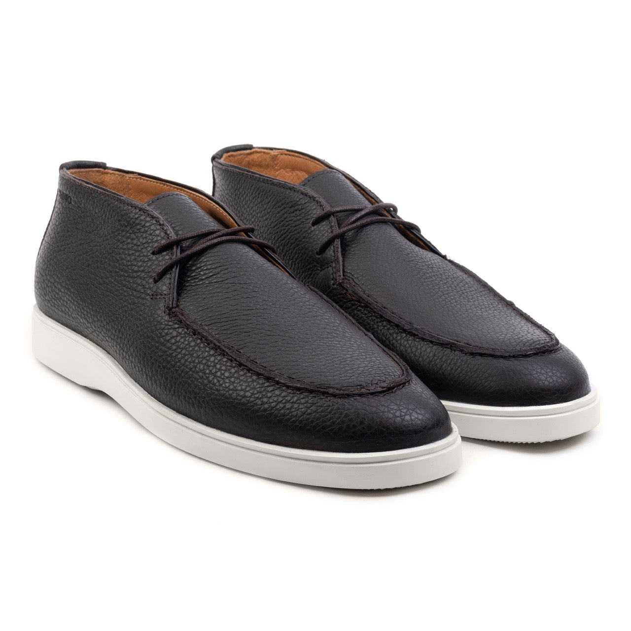 Omnio cave chucka loafers heren donkerbruin leer