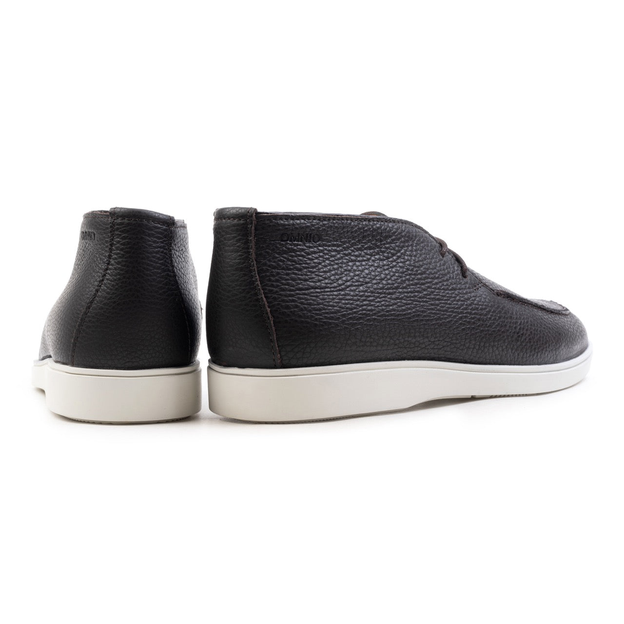 Omnio cave chucka loafers heren donkerbruin leer