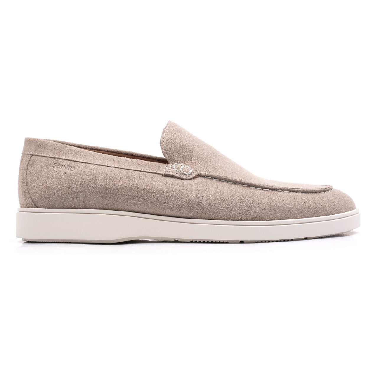 Omnio cave moc loafers heren sesamo suède