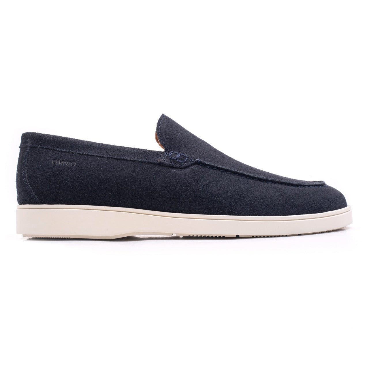 Omnio cave moc loafers heren navy suède