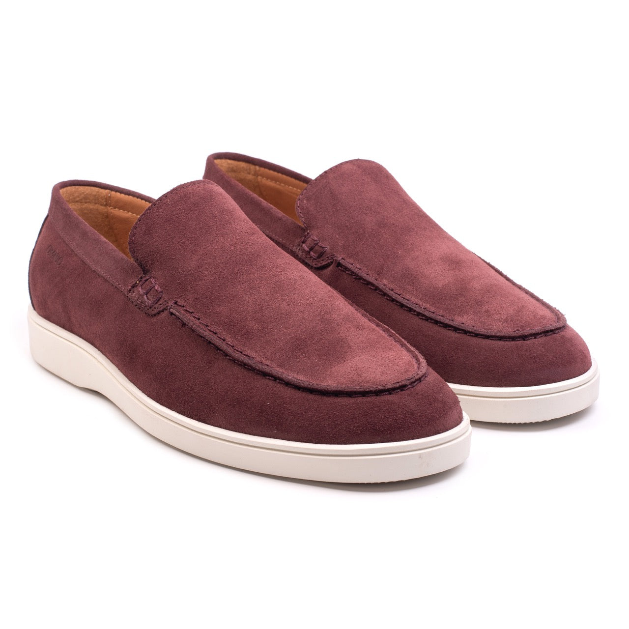 Omnio cave moc loafers heren bordo suède