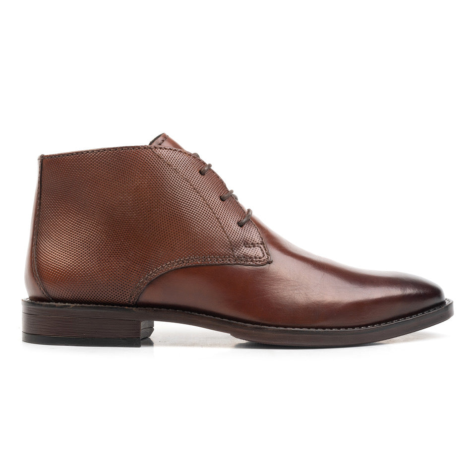 Cafe Moda veterboots heren tan leer