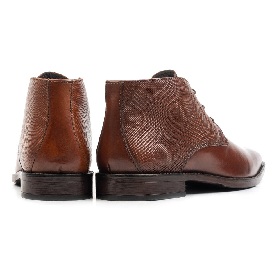 Cafe Moda veterboots heren tan leer
