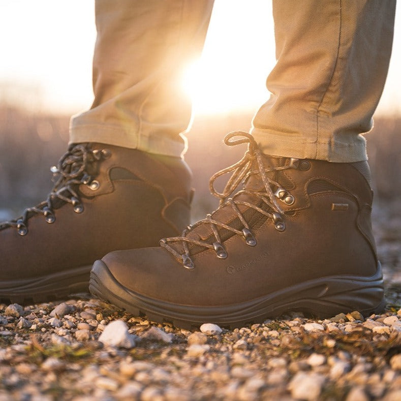 Garsport stelvio wp hiking boots bruin waterproof leer