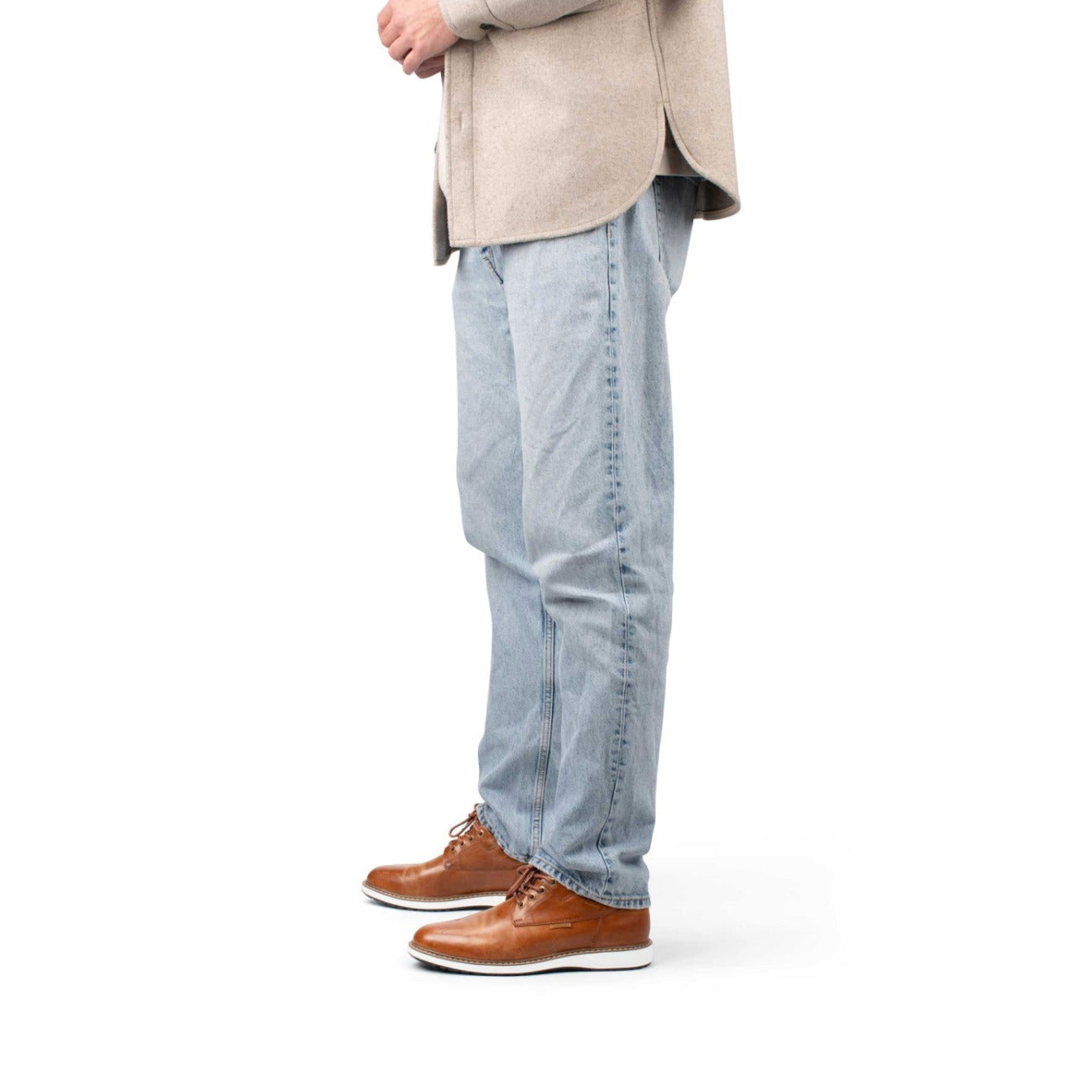 PS Poelman atos veterschoenen cognac leer