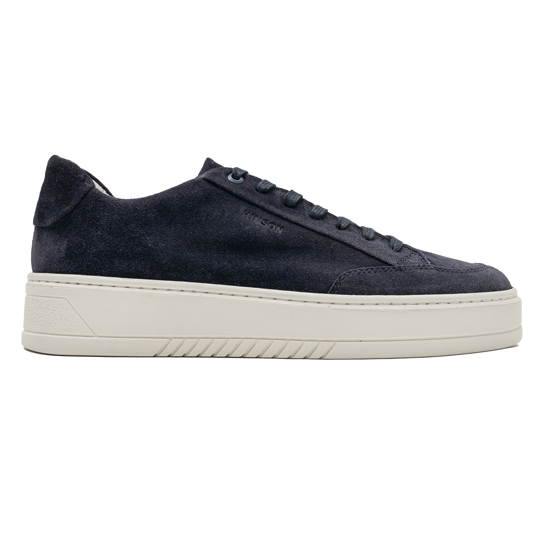 Hinson miller retro sneakers donkerblauw suède