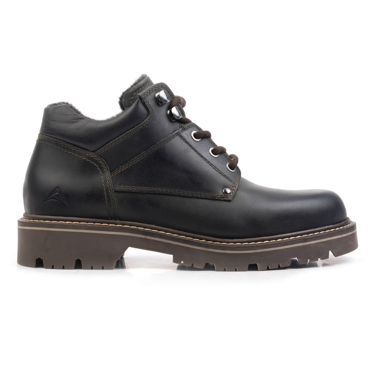 Nordland new thunder ankle boots heren army green waxed leer