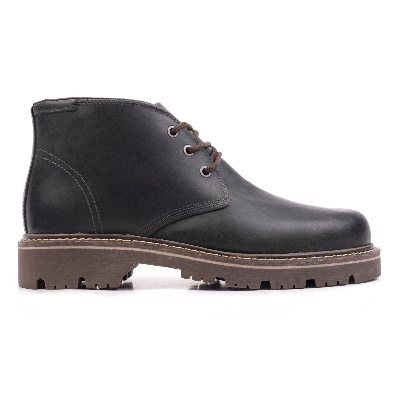 Nordland new thunder chucka boots heren army green waxed leer