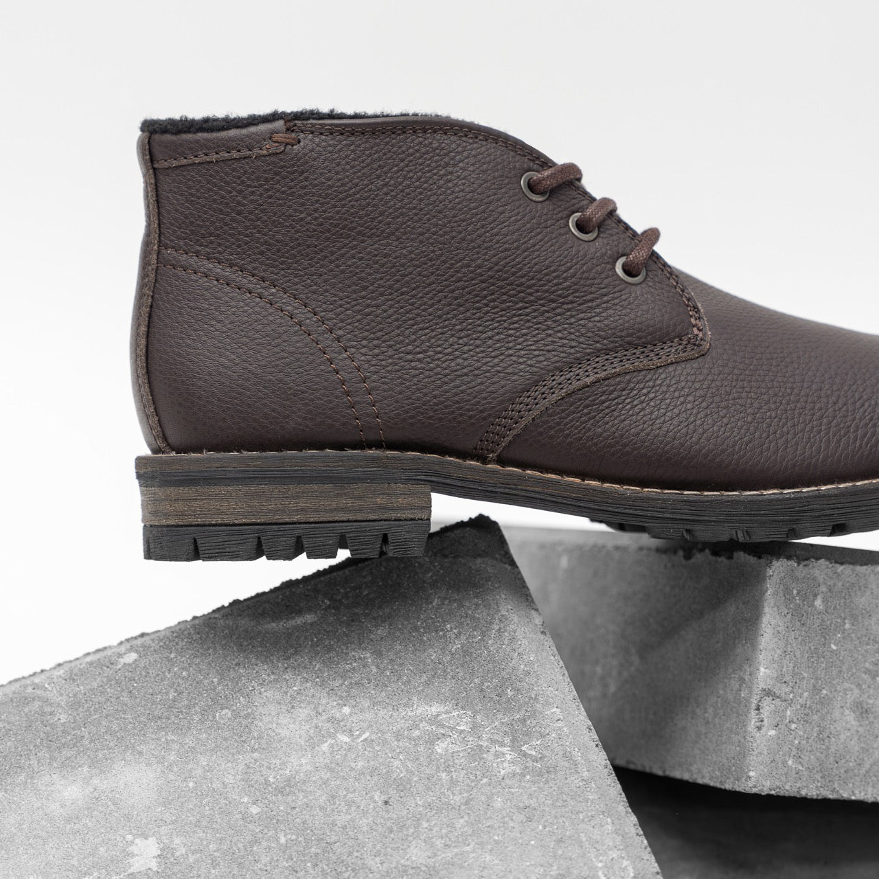 Nordland gordon chucka boots heren bruin leer