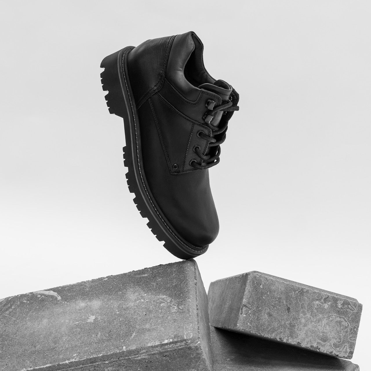 Nordland new thunder ankle boots heren zwart leer