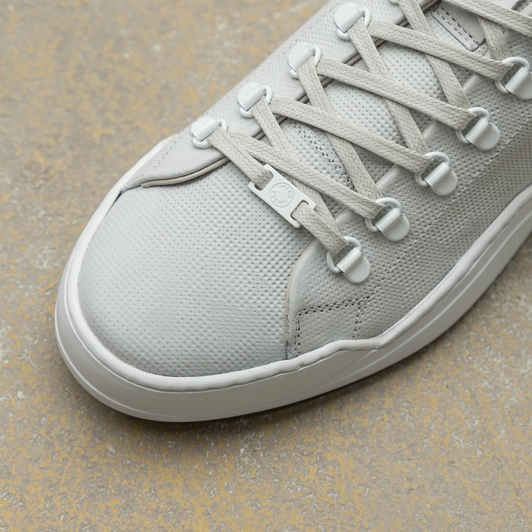Hinson alin hiking geo sneakers wit embossed nubuck leer