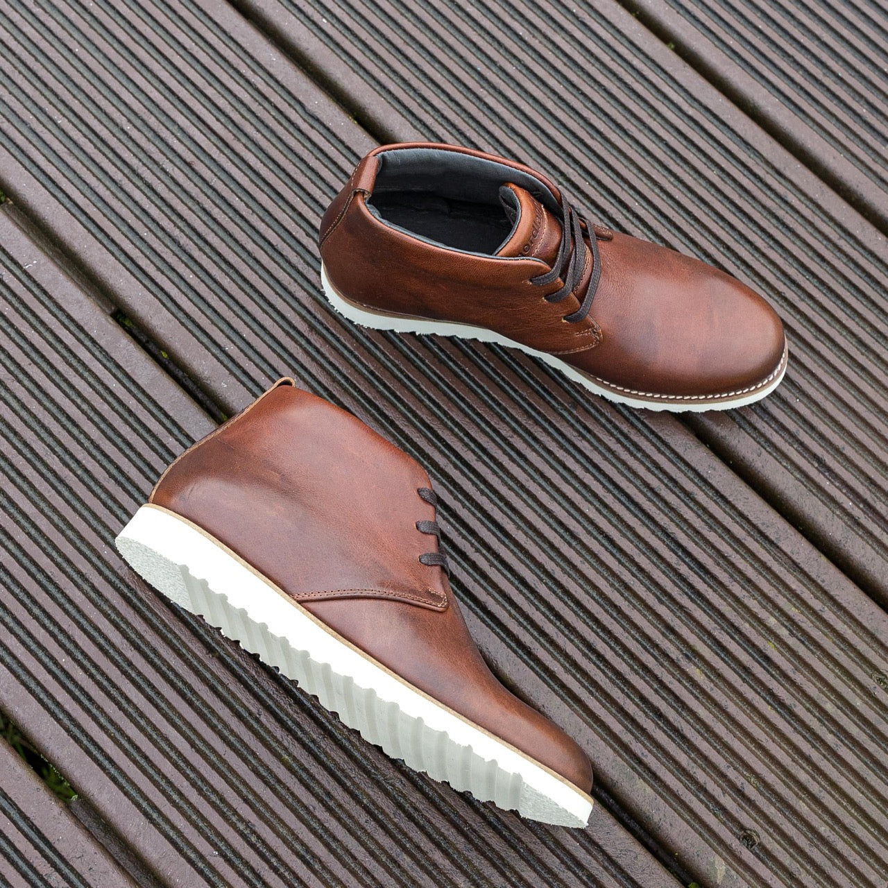 Nordland raval chucka boots heren chesnut leer