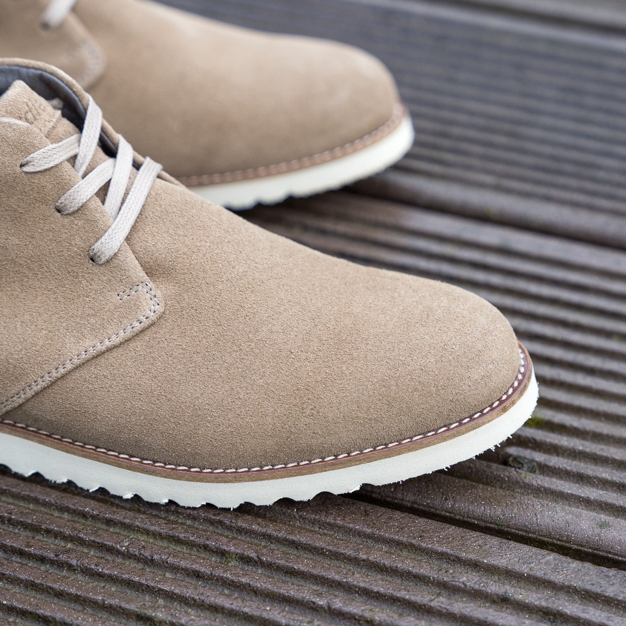 Nordland raval chucka boots heren camel suède