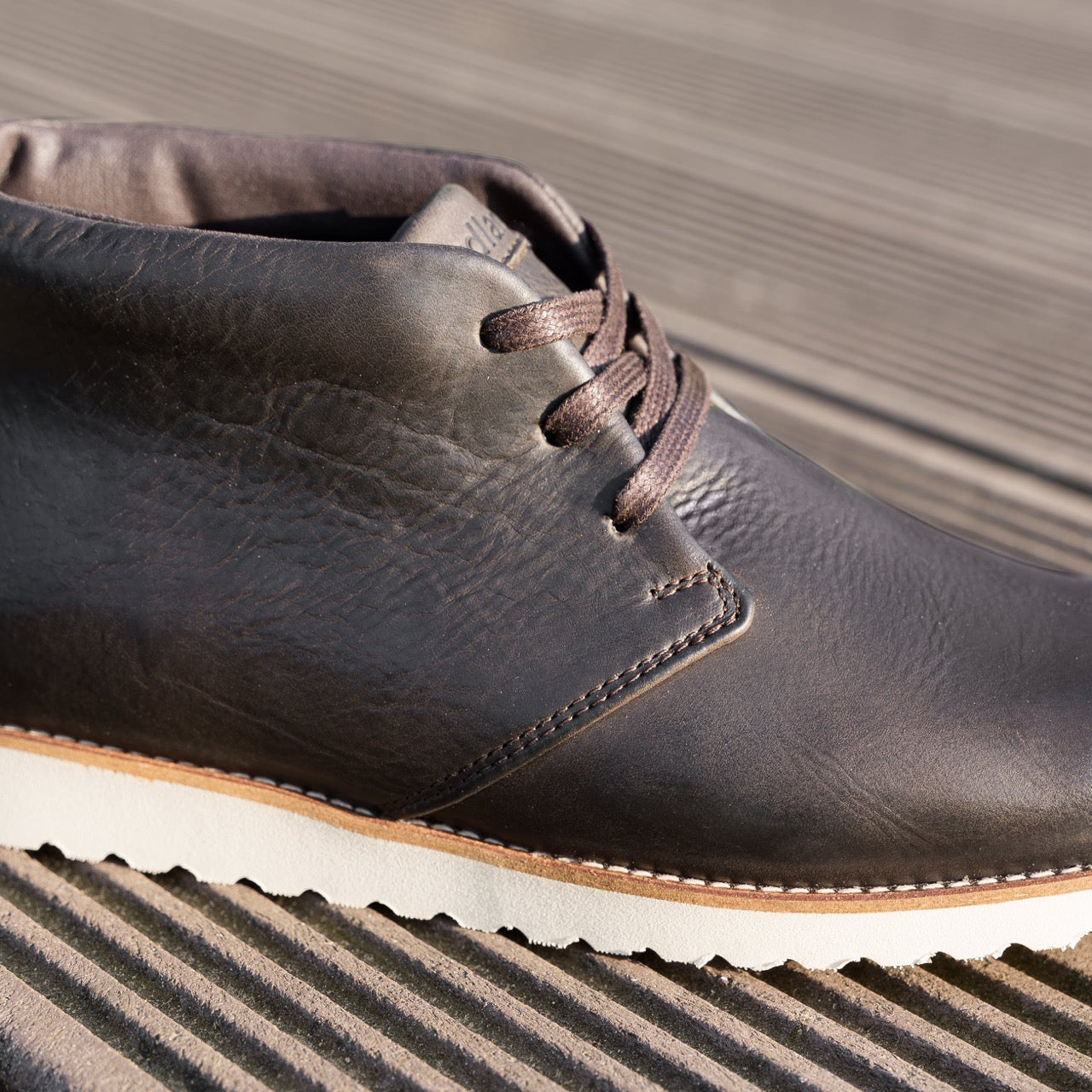 Nordland raval chucka boots heren bruin rustiek leer