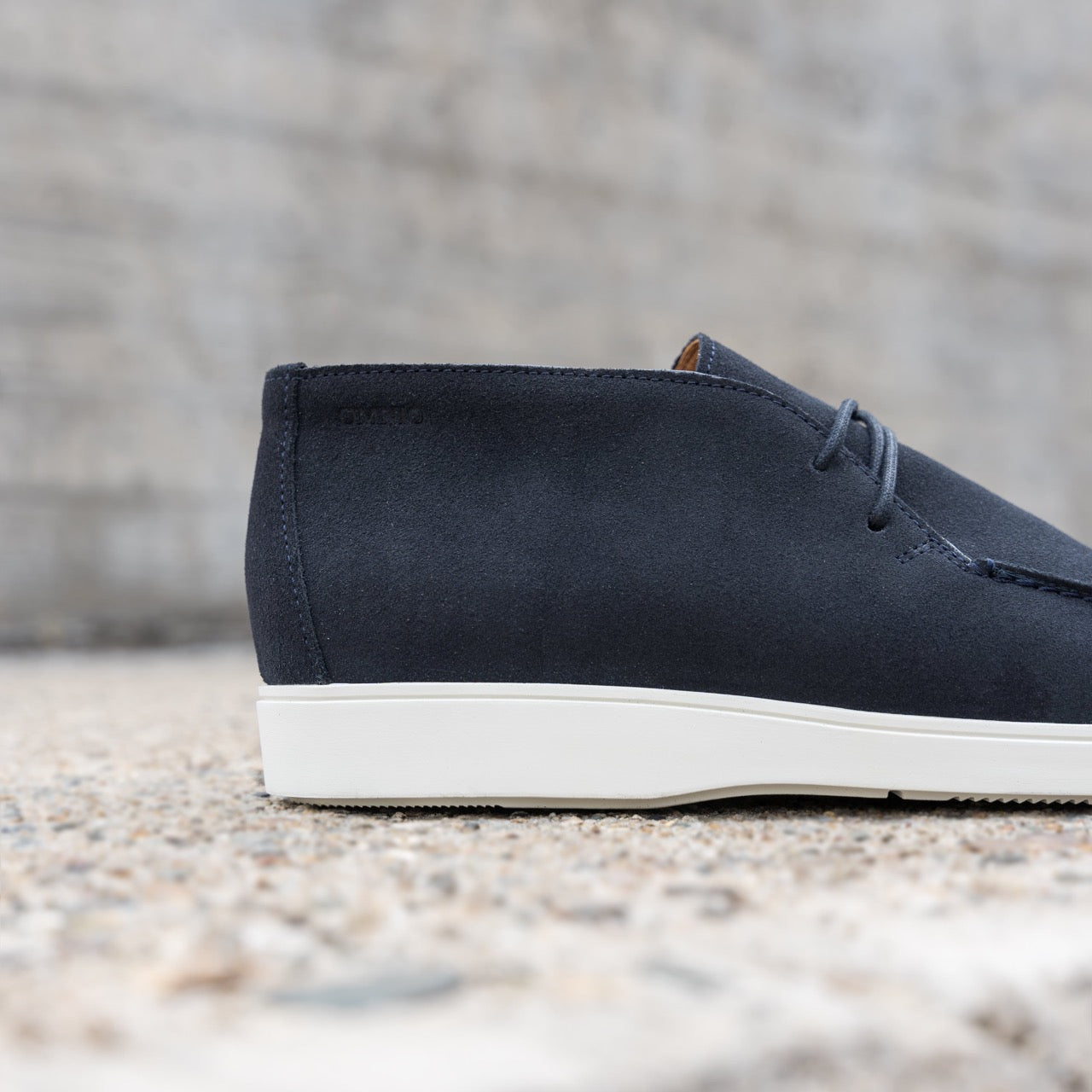 Omnio cave chucka loafers heren navy suède
