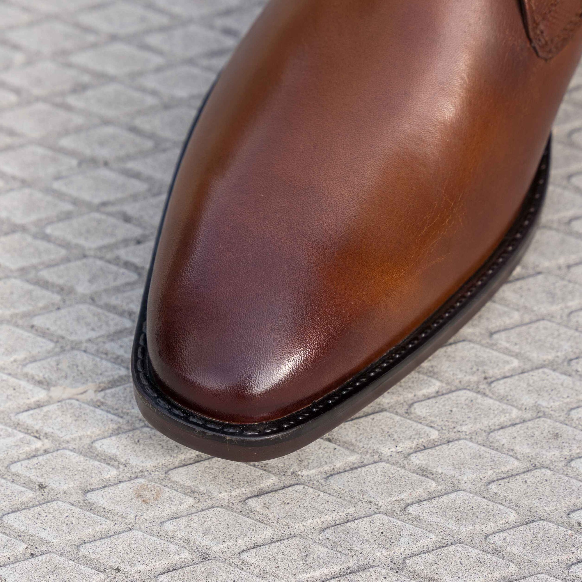 Cafe Moda veterboots heren tan leer