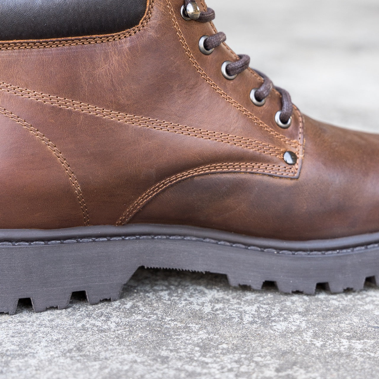 Nordland mach veterboots heren cognac waxed leer