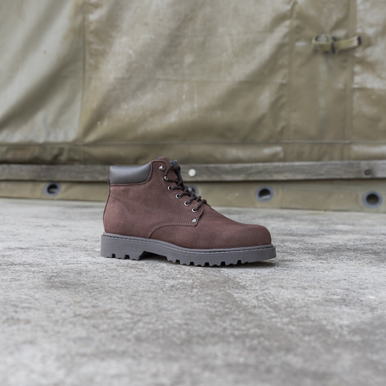 Nordland mach veterboots heren bruin nubuck leer