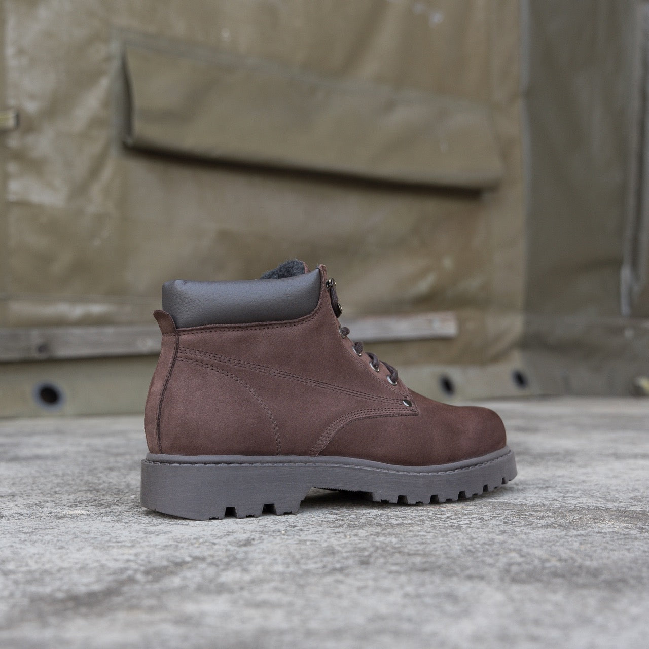 Nordland mach veterboots heren bruin nubuck leer