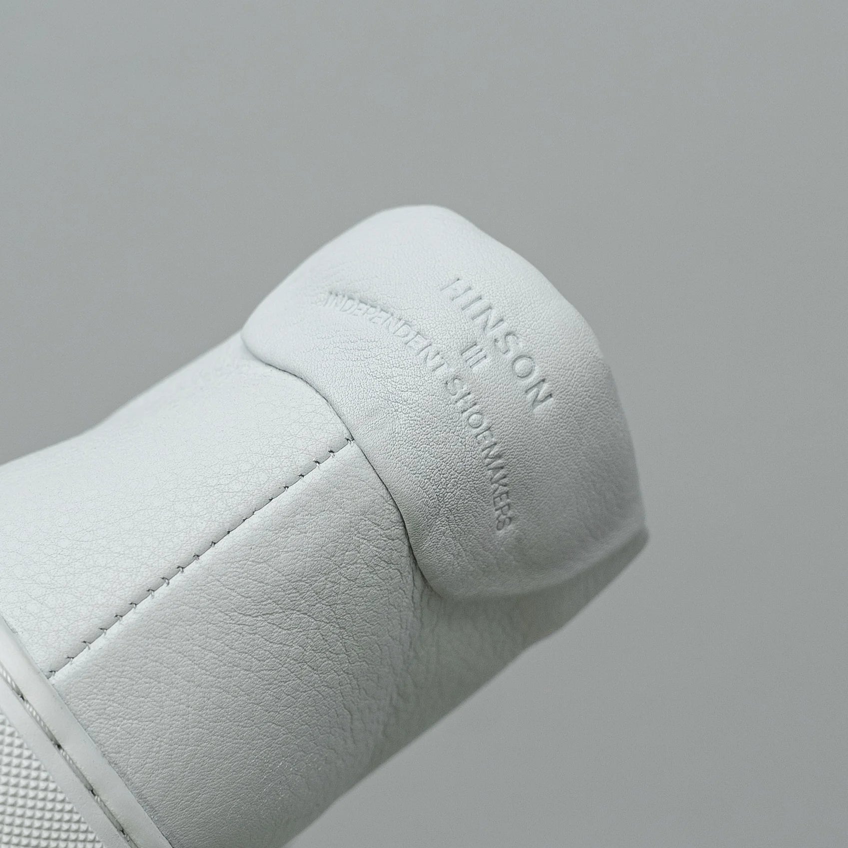 Hinson sorren high sneakers heren wit leer