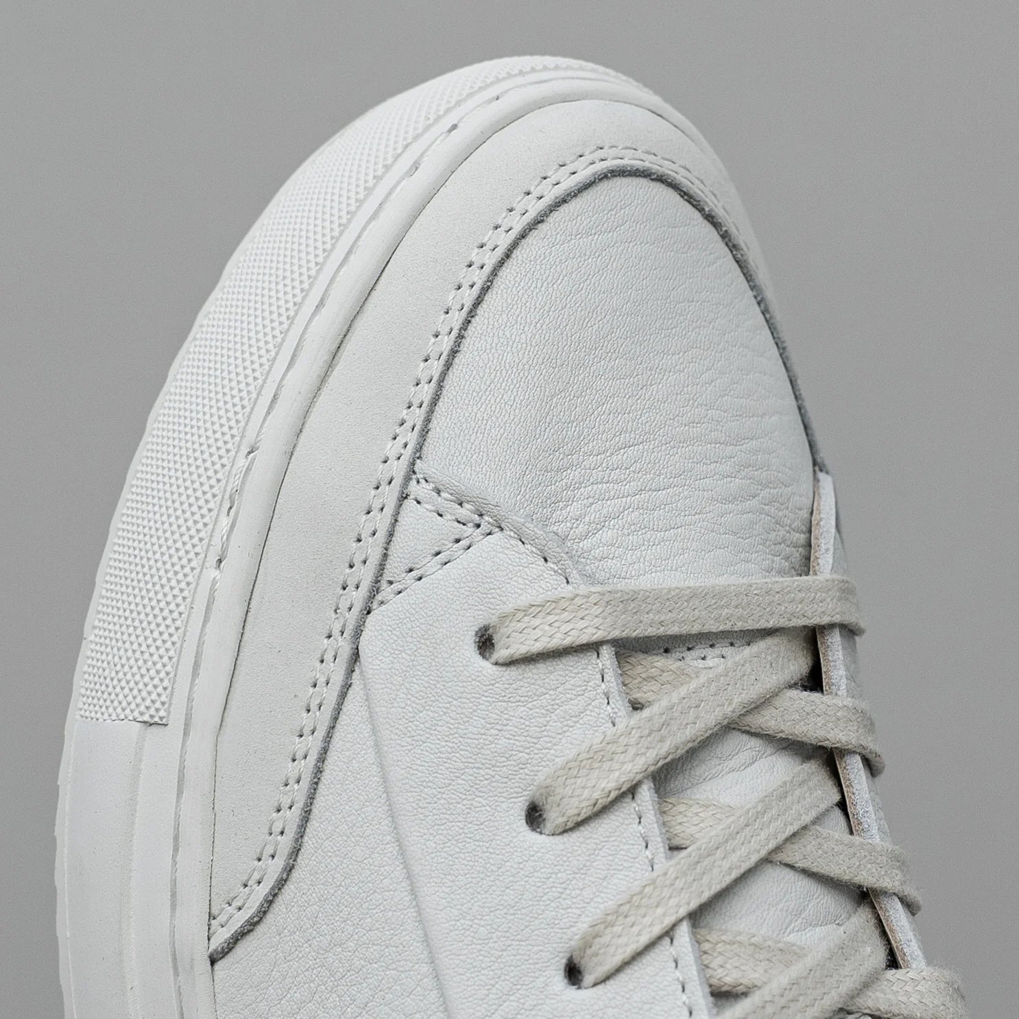 Hinson sorren high sneakers heren wit leer