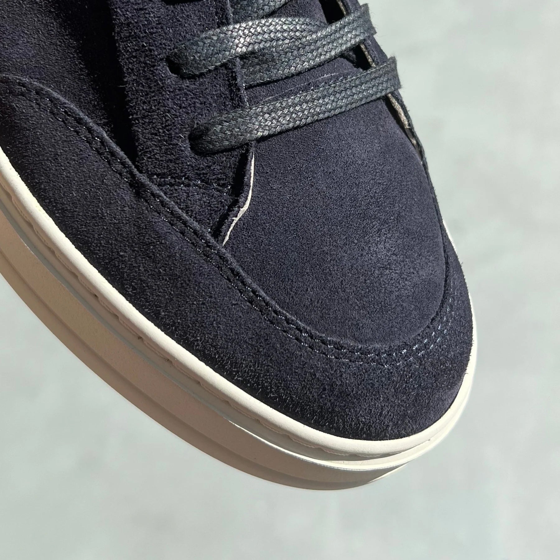 Hinson miller retro sneakers donkerblauw suède