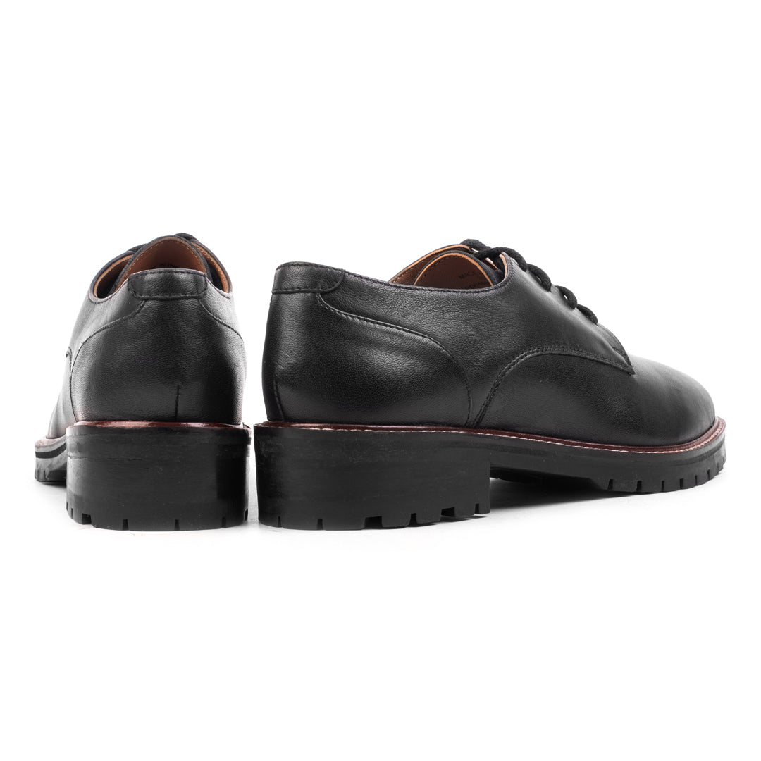 Vaton london veterschoenen dames zwart leer