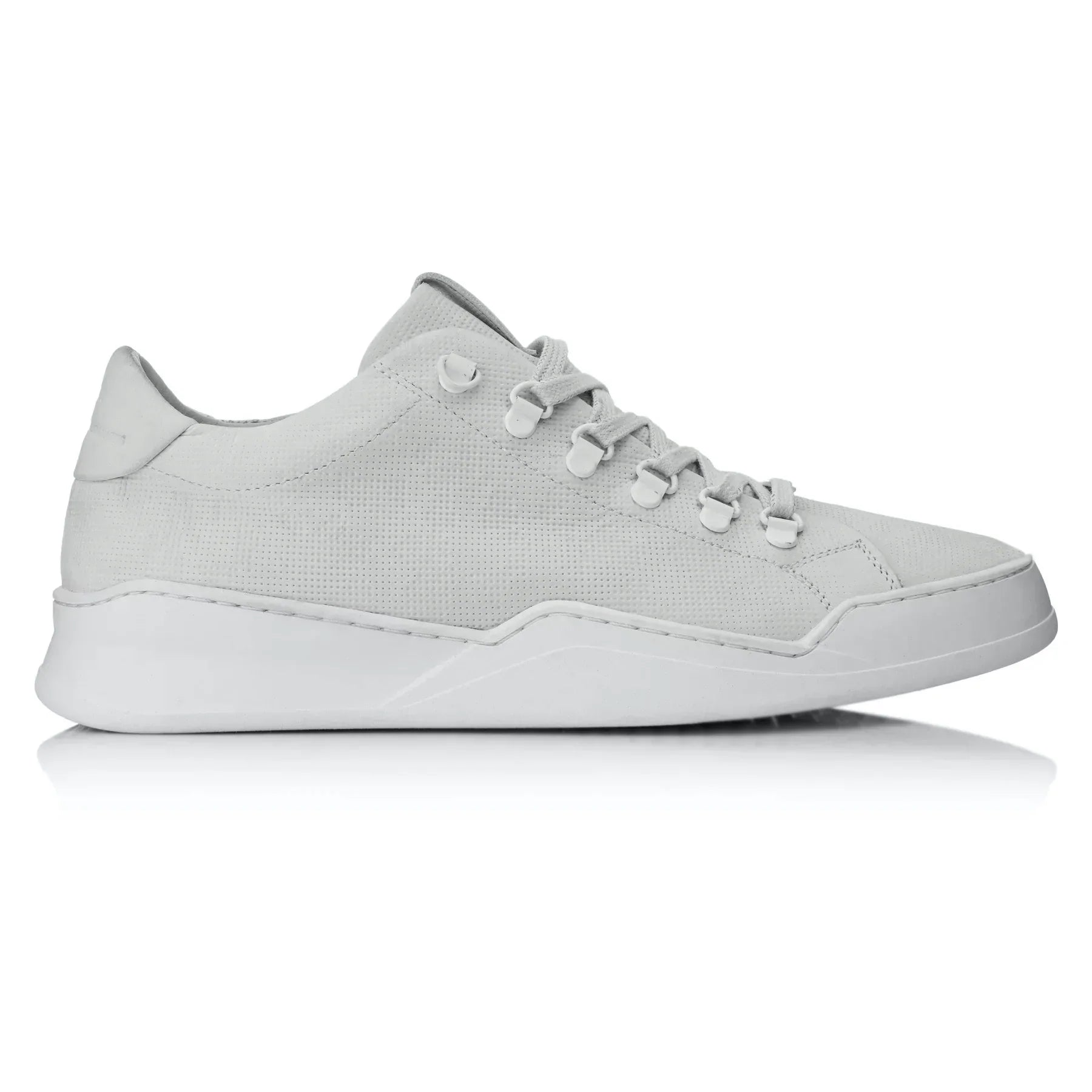 Hinson alin hiking geo sneakers wit embossed nubuck leer