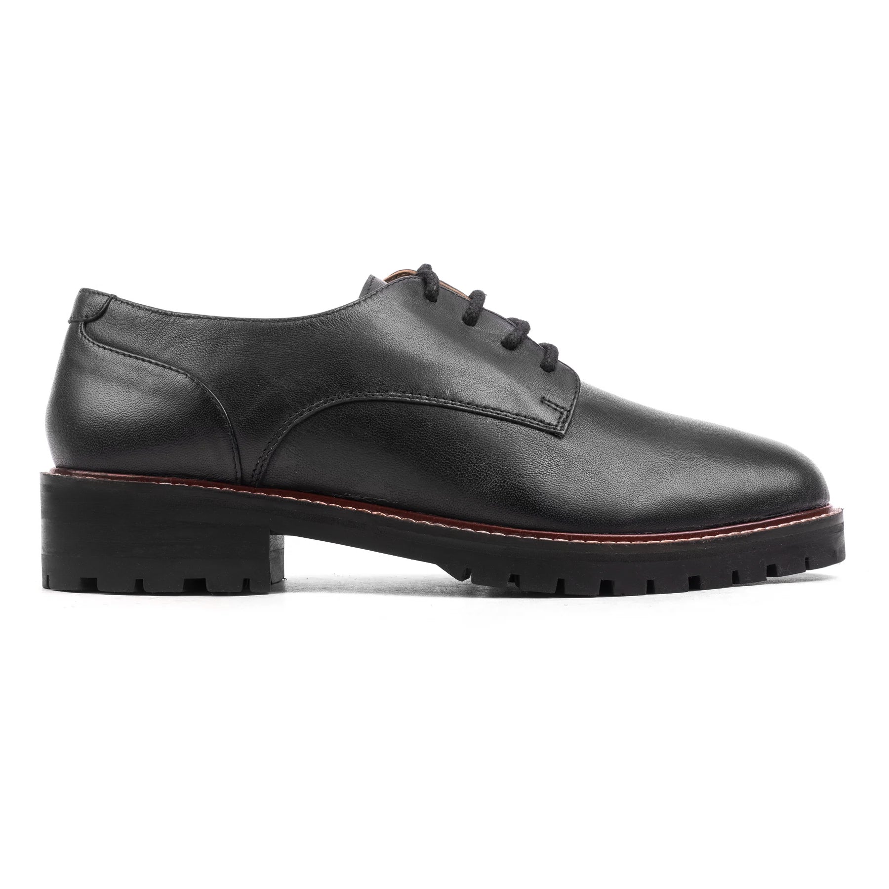 Vaton london veterschoenen dames zwart leer