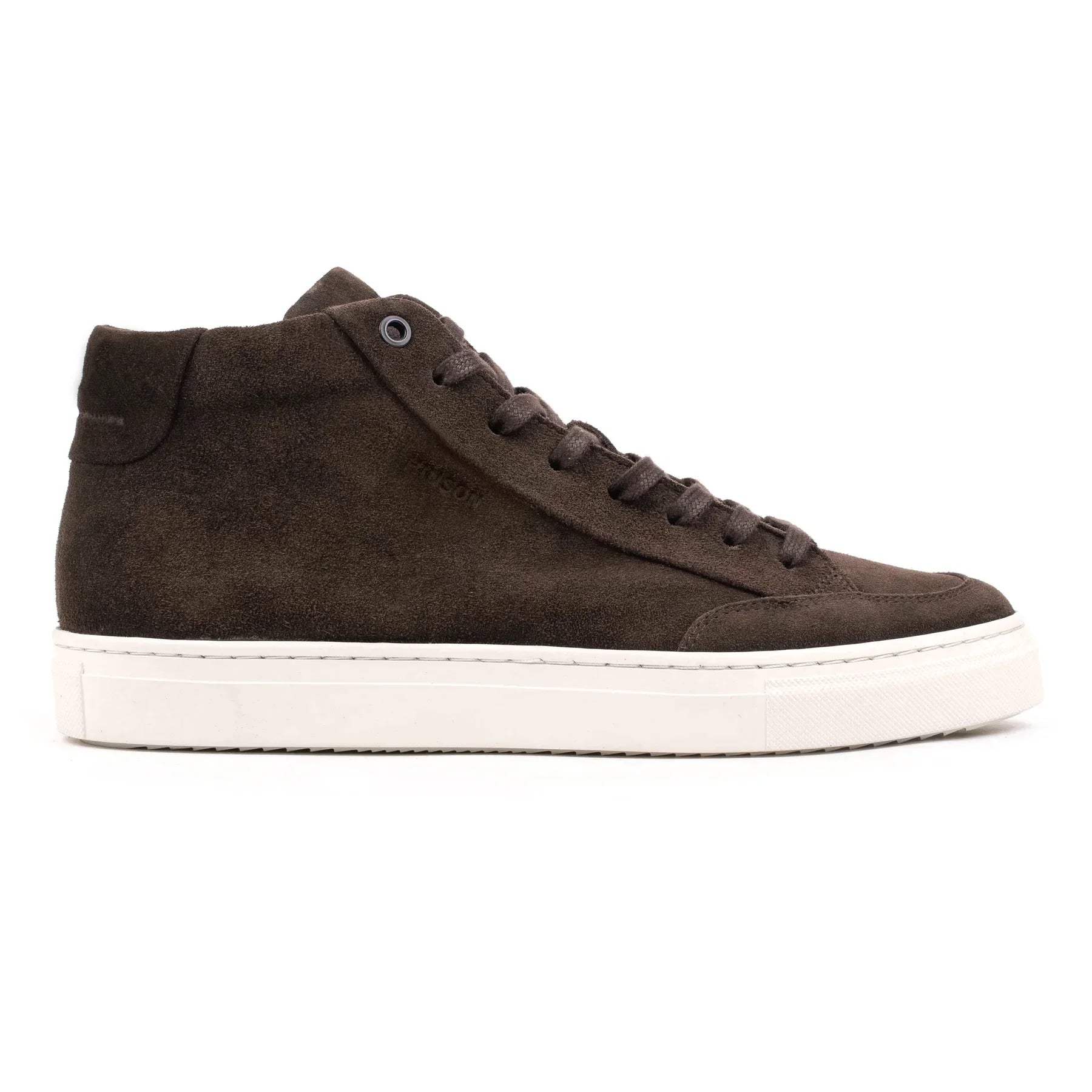Hinson malton classic high top sneakers chocolate suède